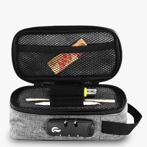 Smell proof case/combo lock